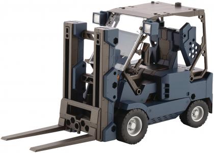 Dark Blue Forklift: Booster Pack 006 - 1/24 Scale Hexa Gear Model Kit