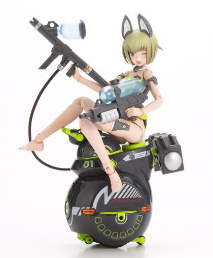 Innocentia [Racer] & Noseru [Racing Specs Ver.]: Frame Arms Girl X Maruttoys