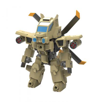 EVG-R01 Jyro-N: Evoroids - Non Scale Full Action Plastic Model Kit