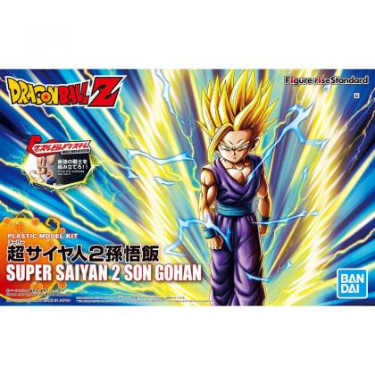 Super Saiyan 2 Son Gohan (New Pkg. Ver) "Dragon Ball Z",
Bandai Spirits Figure-rise Standard