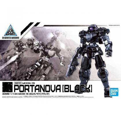 #20 Bexm-15 Portanova (Black) "30 Minute Missions", Bandai
Spirits 30MM