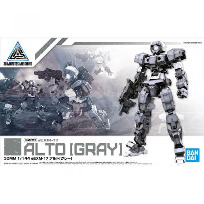 #21 eEXM-17 Alto Gray "30 Minute Missions", Bandai Spirits 30
MM