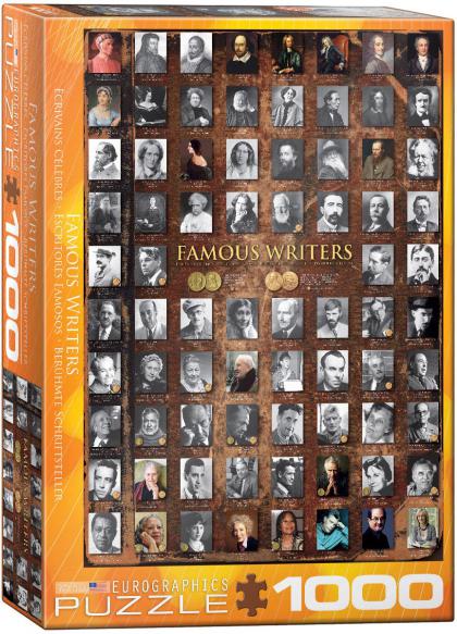 Famous Writers, 1000 Piece Puzzle