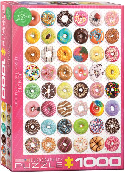 Donuts, 1000 Piece Puzzle