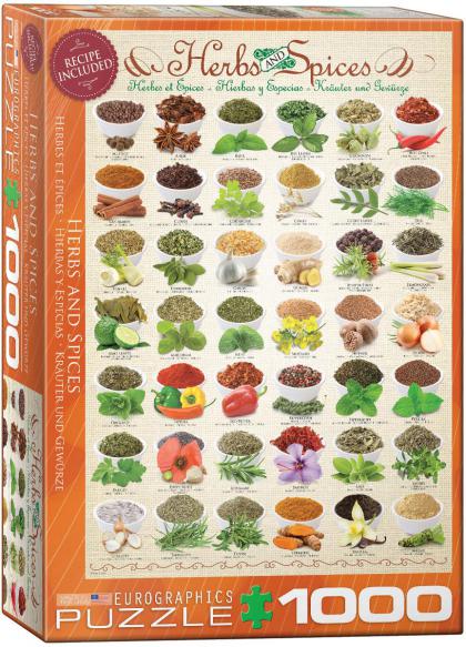 Herbs and Spices, 1000 Piece Puzzle