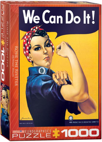 Rosie The Riveter,1000 Piece Puzzle
