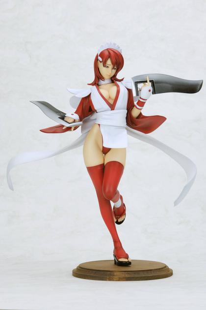 Story Image Figure Ex Saumurai Showdown Iroha Deep Red Repaint Version PVC Figure (1/6 Samurai Spirits Tenkaichi Kenkyakuden)