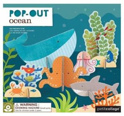 Pop-Out and Build Ocean Playset