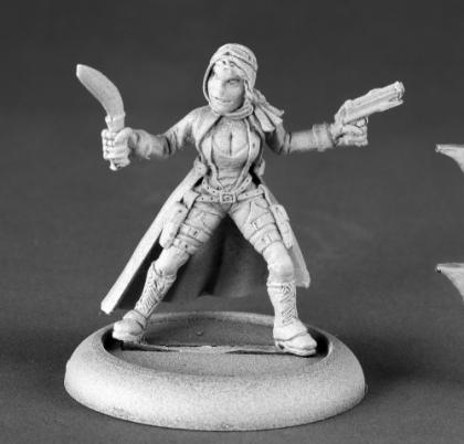 Reaper 50133: Mira, Post-Apocalyptic Heroine - Chronoscope Miniatures