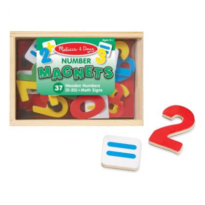 Magnetic Wooden Numbers