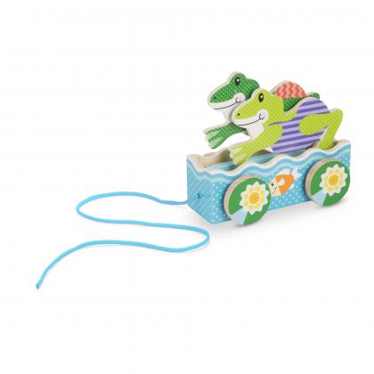Friendly Frogs Pull Toy