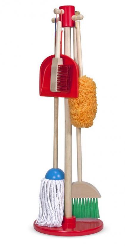 Dust! Sweep! Mop! 6-Piece Playset: Let's Play House