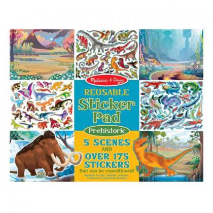 Reuseable Sticker Pad - Prehistoric