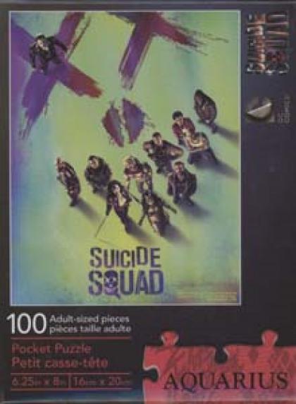 Suicide Squad 100 Piece Pocket Puzzle