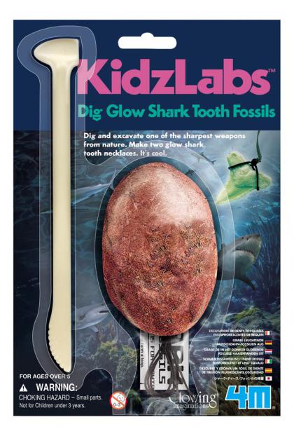Dig a Glow Shark Tooth