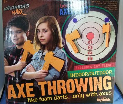 Warrior's Mark Axe Throwing