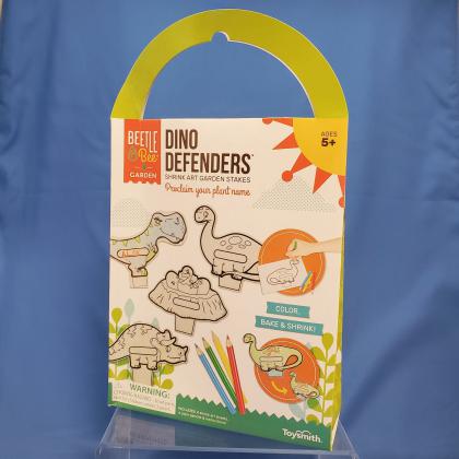 Dino Defenders: Shrink Art Garden Stakes