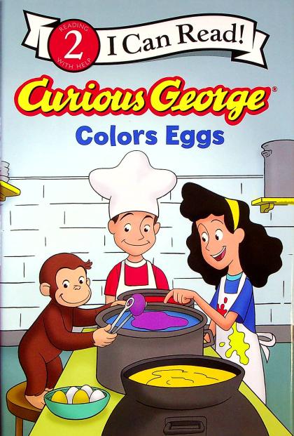 Curious George: Colors Eggs