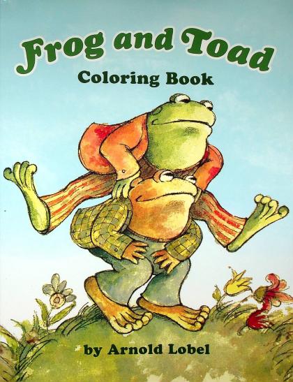 Frog and Toad Coloring Book