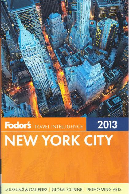 Fodor's New York City 2013