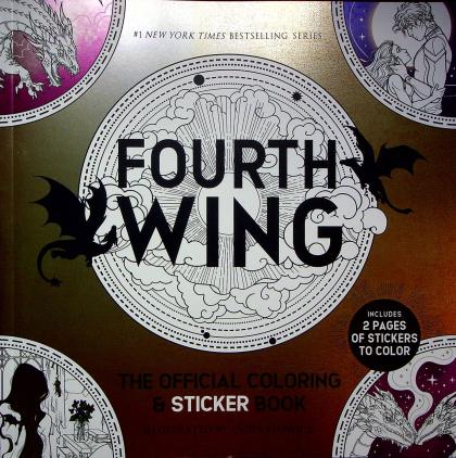Fourth Wing: The Official Coloring & Sticker Book