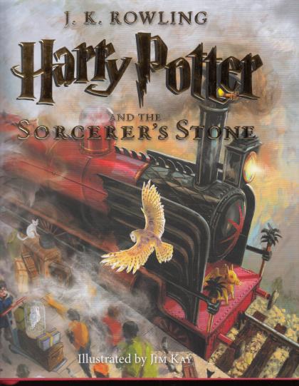 Harry Potter and the Sorcerer's Stone: The Illustrated Edition (Harry Potter,  Book 1): The Illustrated Edition (Hardcover)