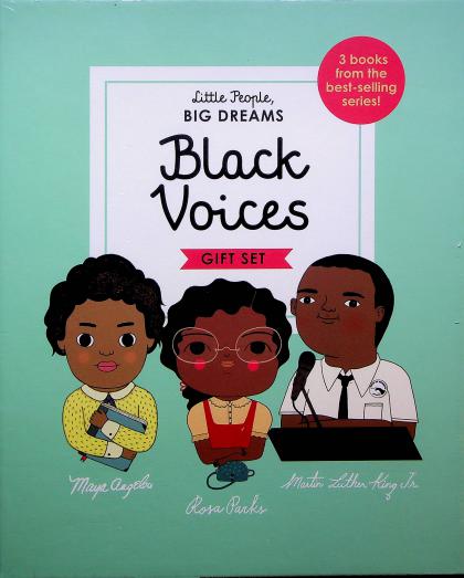 Little People, Big Dreams: Black Voices Gift Set (3 Hard Cover Books): Maya Angelou, Rosa Parks, Martin Luther King Jr.