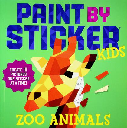 Zoo Animals: Paint by Sticker Kids