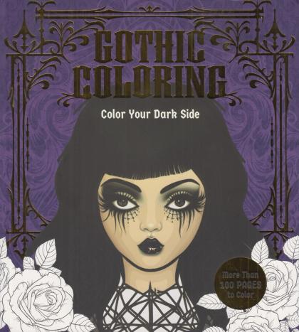 Gothic Coloring: Color Your Dark Side