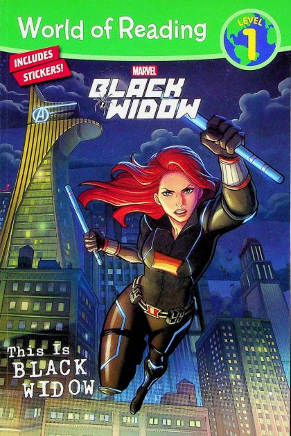 This Is Black Widow (With Stickers)