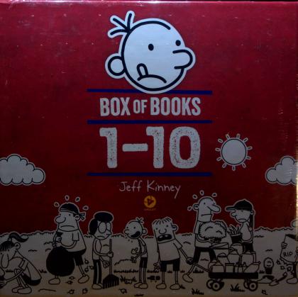 Diary of a Wimpy Kid Box of Books-  Hard Cover Box Set