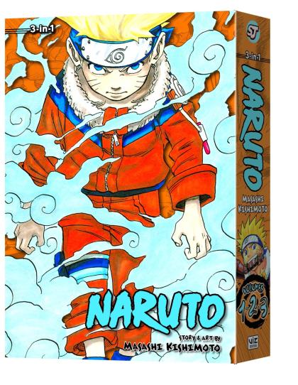 Naruto: 3-in-1, Volume 1-2-3