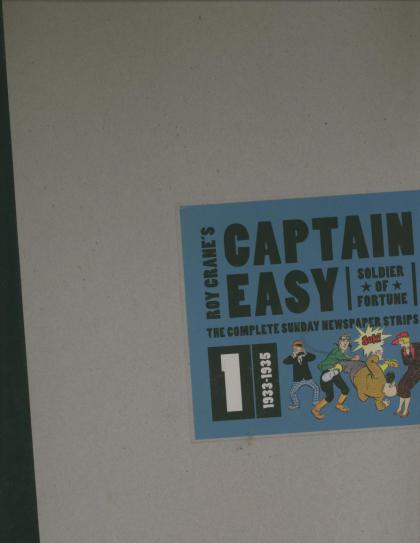 Roy Crane's Captain Easy, Soldier of Fortune, Volume 1: 1933-1935