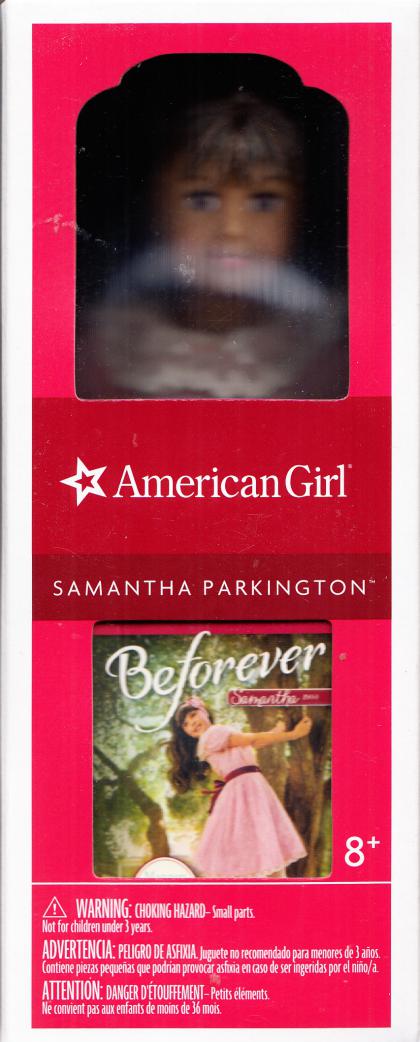 Samantha Parkington American Girl Mini-Doll with "Manners and Mischief" a Samantha Book (Abridged)