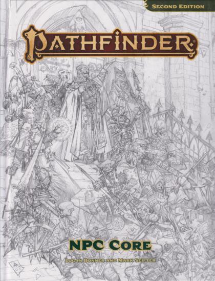 Pathfinder 2E: NPC Core - Sketch Cover Edition