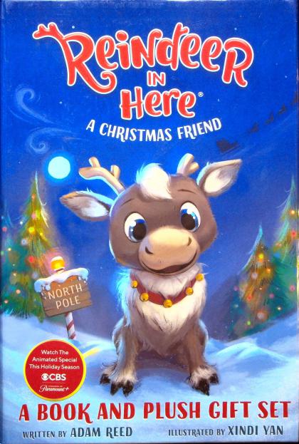 Reindeer in Here: A Christmas Friend- A Book and Plush Gift Set