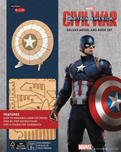 Captain America: Civil War Deluxe Book and Model Set