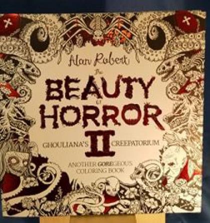 Horror Beauties Coloring Book 