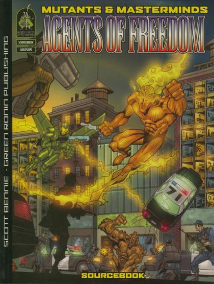 Mutants and Masterminds 2E: Agents of Freedom Sourcebook