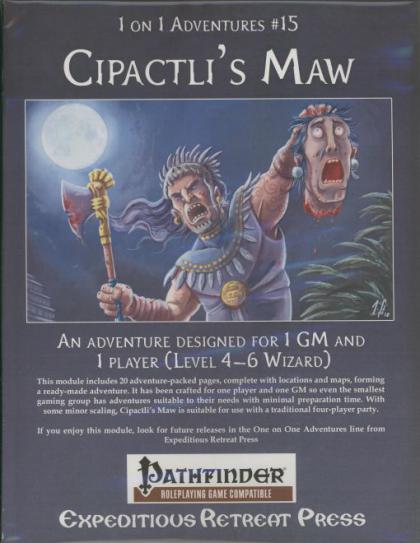 Pathfinder: Cipactli's Maw: 1 on 1 Adventures #15