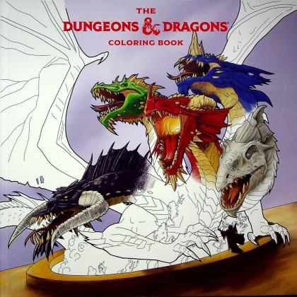 The Dungeons & Dragons Coloring Book