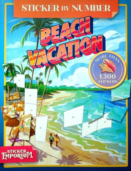 Sticker by Number: Beach Vacation