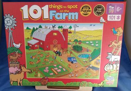 101 Things to Spot on the Farm 101 Piece Puzzle