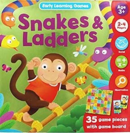 Snakes & Ladders (Early Learning Game)