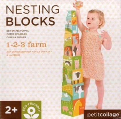 1-2-3 Farm Nesting Blocks