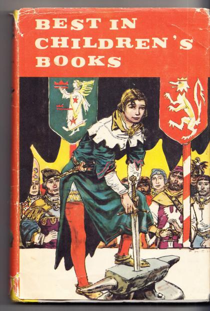 Best In Children's Books: The Boy King Arthur, Baby Bear, Joyful Poems, What Eddie Brought Home, The Princess and the Pea, The World Uses Electricity, The True Book of the Circus, Birds of the South Pacific, The Book of Nah-Wee, Let's Visit South Africa