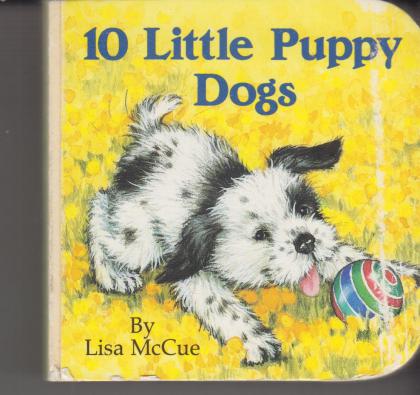 10 Little Puppy Dogs (Board Book)