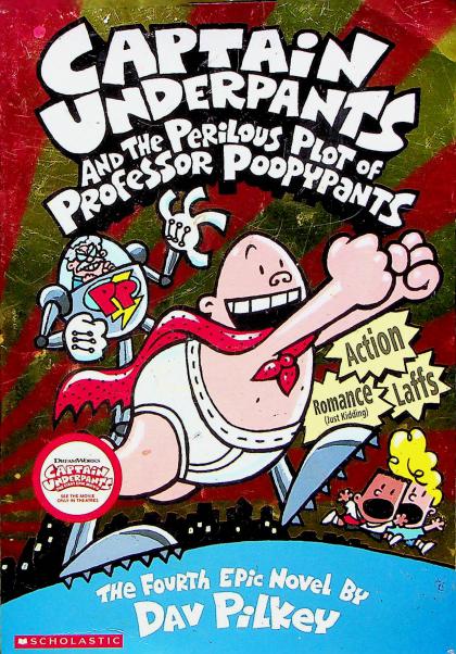 Captain Underpants And The Perilous Plot Of Professor Poopypants: Color  Edition (captain Underpants #4) (color Edition) - By Dav Pilkey (hardcover)  : Target