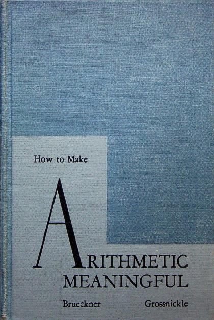 How to Make Arithmatic Meaningful