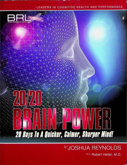 20/20 Brain Power: 20 Days To A Quicker, Calmer, Sharp Mind